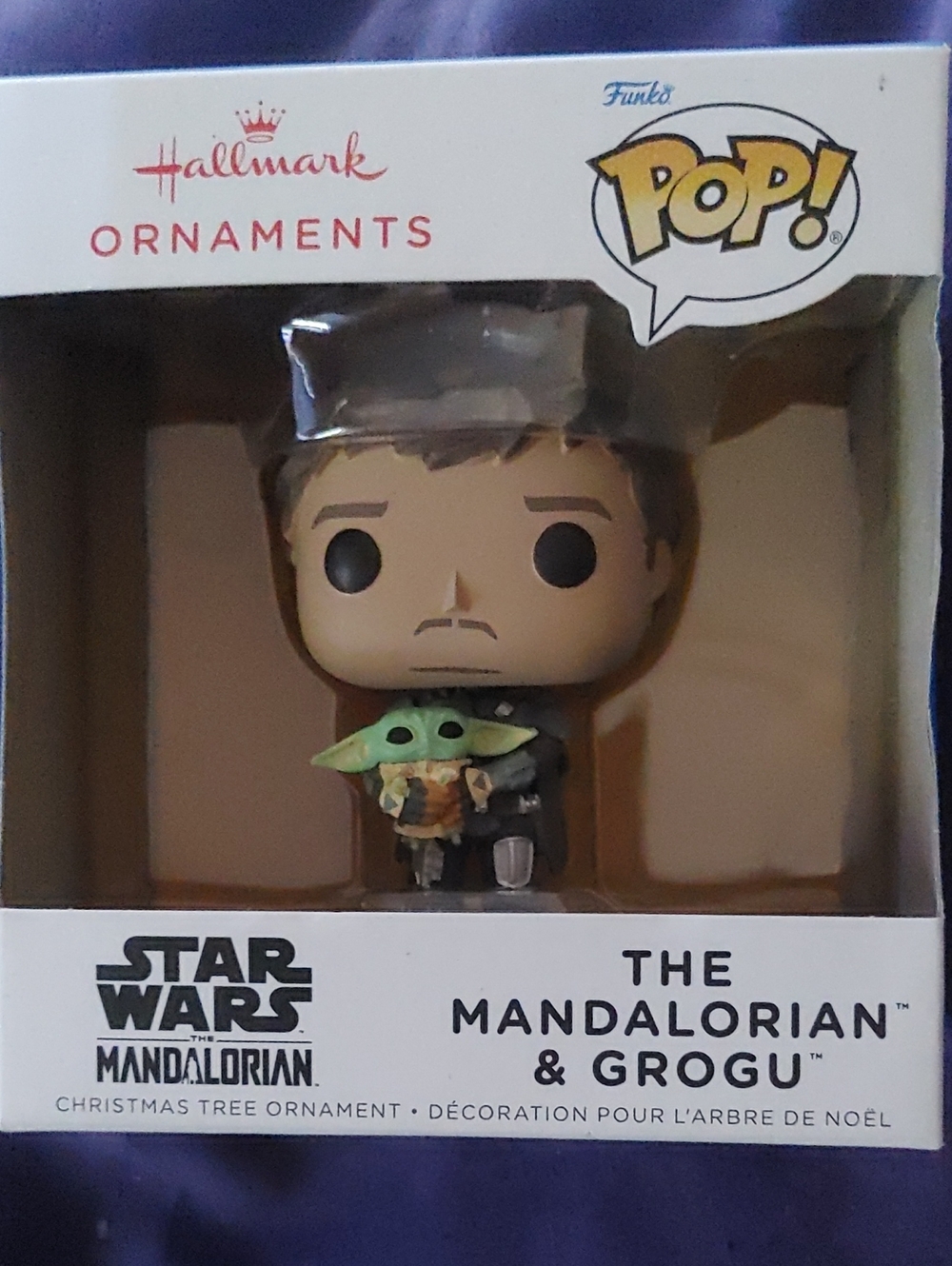 Hallmark Star Wars The Mandalorian & Grogu Ornament - Green, Brown, Black